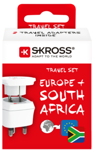 Matka-adapteri Skross Combo World to South Africa Europe