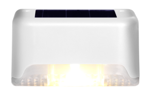 Solcellsbelysning räcke och staket, 3-pack