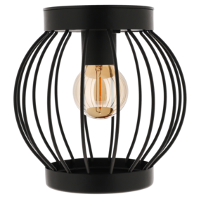 Liten solcellslykta metall Northlight, 15,5 x 16 cm