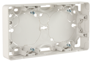 Schneider Exxact förhöjningsram 2-fack 21 mm