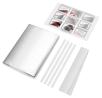 Radflek radiatorreflektor 60 x 120 cm, 2-pakning