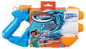 Nerf Super Soaker Twin Tide vattenpistol, från 6 år