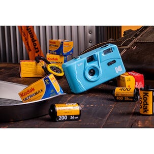 Kodak M35 analogt kamera, vidvinkel