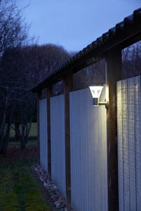 Väggbelysning solcell med rörelsevakt Northlight