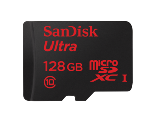 Sandisk MicroSDXC minnekort UHS 1