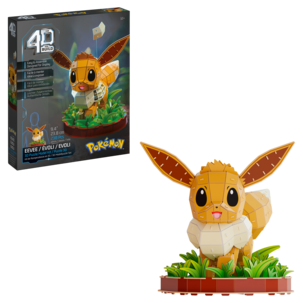 4D Build Pokémon Eevee 3D-puslespill, fra 12 år