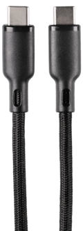 USB-C–USB-C Kaapeli 5 A, 240 W, musta