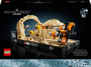 LEGO Icons Star Wars Diorama med Mos Espa-podrace 75380, fra 18 år