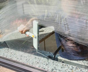 Joseph Joseph CleanTech 2-i-1 fönsterskrapa, 36 cm