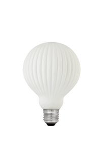 Opalfärgad globlampa E27 dimbar LED