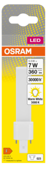 Kompaktlysrör LED G23 3,5 W S7 Osram Dulux