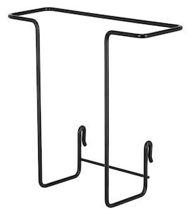 Tidningshållare till metallnät