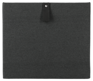 Förvaringslåda kvadrat, linnelook