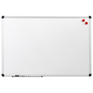 Naga magnetisk whiteboard med aluminiumsramme