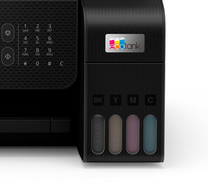 Epson Ecotank ET-4800 Tulostin, jossa faksi, skanneri ja LCD-näyttö