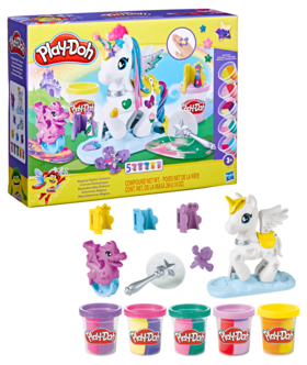 Play-Doh Magical Unicorn lekesett leire, fra 3 år