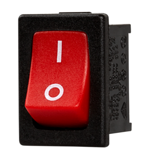 Strømbryter 1-pol on/off