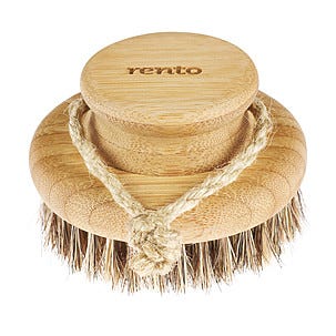 Rento kroppsbørste bambus