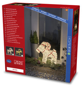 Konstsmide dekorationsbelysning julbock, 48 cm