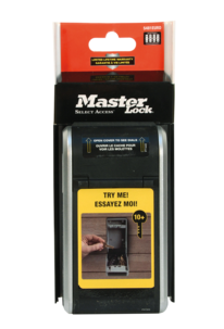  Masterlock nøkkelskap med kodelås, veggmontert