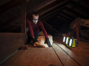 Ryobi RLPH18-0 hybrid arbeidsbelysning med LED-paneler