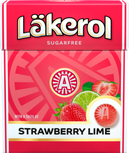 Läkerol Big Pack Strawberry Lime