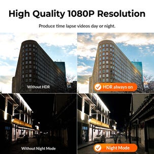 Brinno BCC300-C timelapse-kamera med Clampod