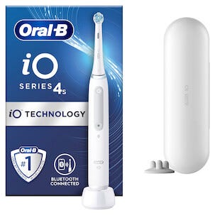 Oral-B iO 4s White Sähköhammasharja, 4 harjaustilaa
