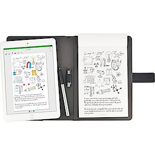 Anteckningsbok + penna, Modena Digital Folio Essential, svart