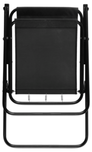 Kokoontaitettava retkituoli, musta