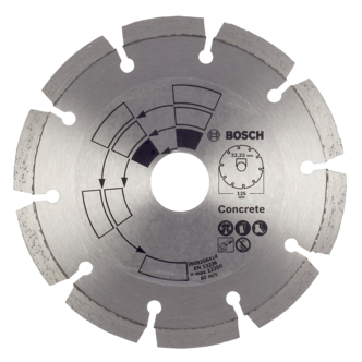 Diamantkapskiva för betong 125 mm, Bosch