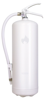 Houseguard Design Edition vit / svart brandsläckare 6 kg