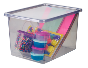 Förvaringslåda Modul, rökfärgad