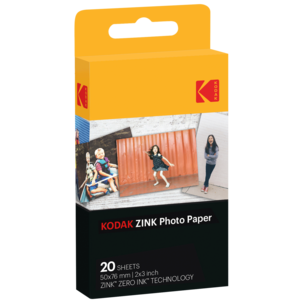 Kodak selvklebende ZINK-fotopapir 2x3 tommer