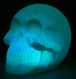 Dødninghode med belysning