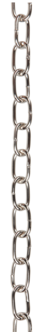Dekorkedja av stål, 3 m