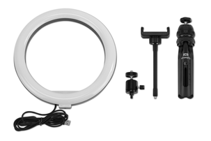 Streamplify Light 10 Rengasvalo puhelimelle, jalusta, LED