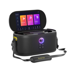 Ikarao Shell S1 karaokemaskin med 10,1-tums pekskärm, bärbar