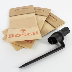 Bosch støvposer, 3-PACK inkl. adapter Bosch