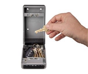  Masterlock nøkkelskap med kodelås, veggmontert