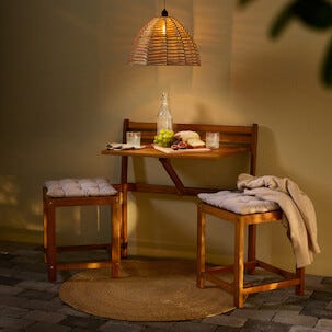 Bänk och caféset i ett, FSC