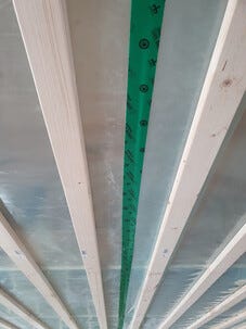 Stokvis Stokseal tetningstape, grønn, 50 mm x 25 m