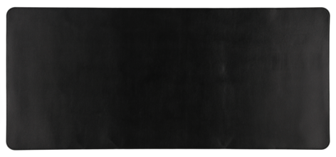 Stor musematte, skrivebordsunderlag i skinnimitasjon 90 × 40 cm