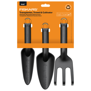 Fiskars Solid plantesett, 3 deler