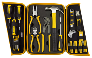 Verktøysett, 53 deler