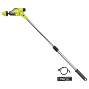 Ryobi RTS4-120G elektrisk rengjøringsbørste, teleskop, 4 V