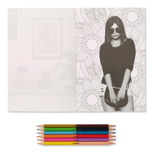 Reeves Flash Photography malerbok med fargeblyanter