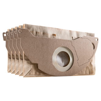 Papperspåsar och filter till Kärcher SE 5100 / 6100, 5-pack