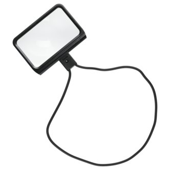Förstoringsglas handsfree med lampa 2,5x förstoring