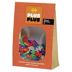 Plus-Plus Mini Neon byggebrikker